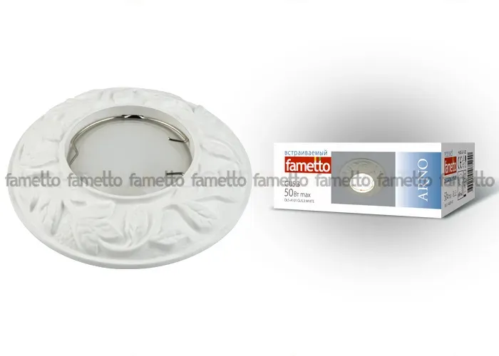 Встраиваемый светильник Fametto Arno DLS-A101 GU5.3 WHITE DLS-A101 GU5.3 WHITE