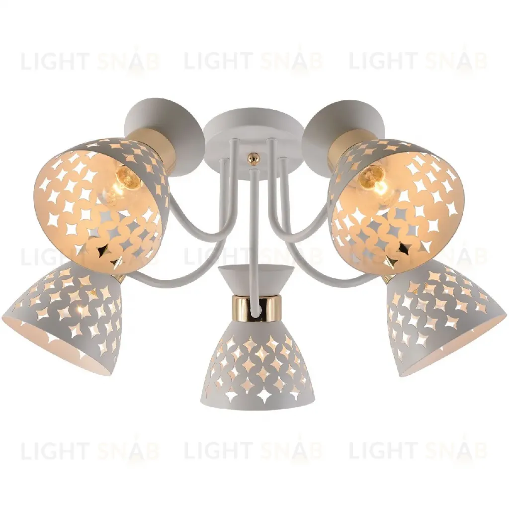 Потолочная люстра Reluce 01579-3.3-05 WH+FGD 01579-3.3-05 WH+FGD