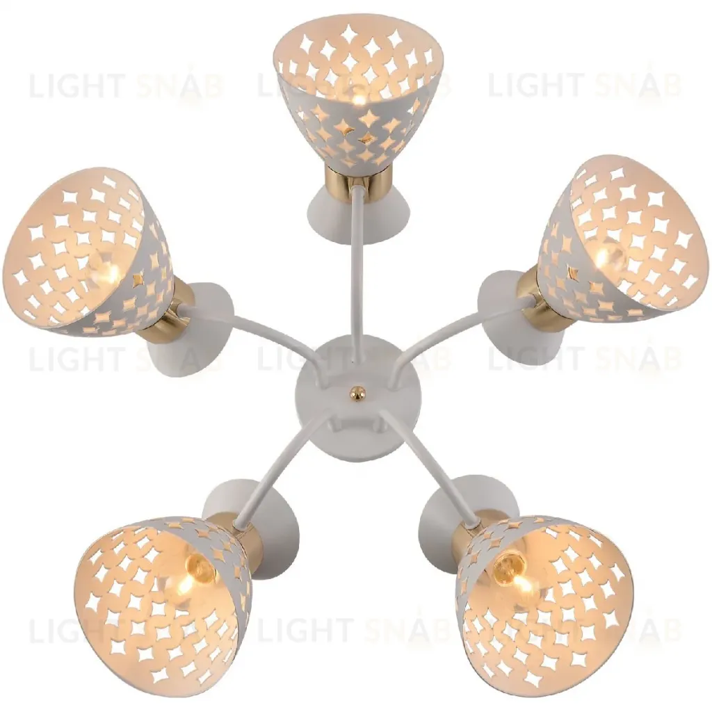Потолочная люстра Reluce 01579-3.3-05 WH+FGD 01579-3.3-05 WH+FGD