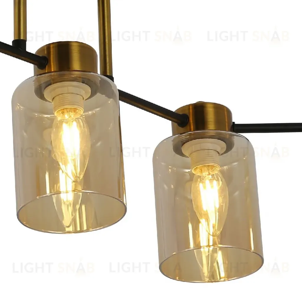 Потолочная люстра Illumico IL6111-5COU-79 BK GD Qui IL6111-5COU-79 BK GD Qui