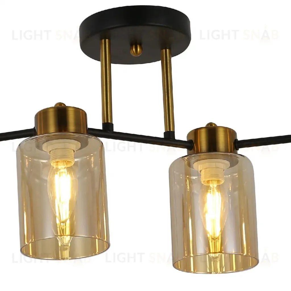 Потолочная люстра Illumico IL6111-6COU-79 BK GD Qui IL6111-6COU-79 BK GD Qui