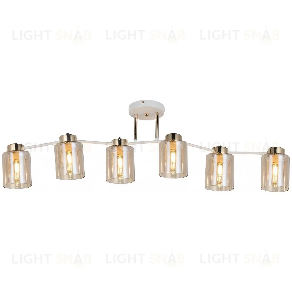 Потолочная люстра Illumico IL6111-6COU-79 WH GD Qui IL6111-6COU-79 WH GD Qui