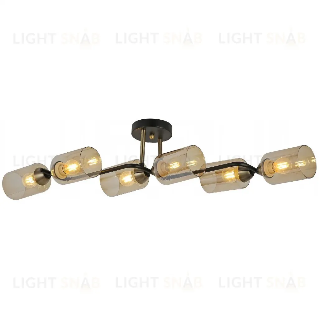 Потолочная люстра Illumico IL8148-6COU-79 BK BR Bice IL8148-6COU-79 BK BR Bice