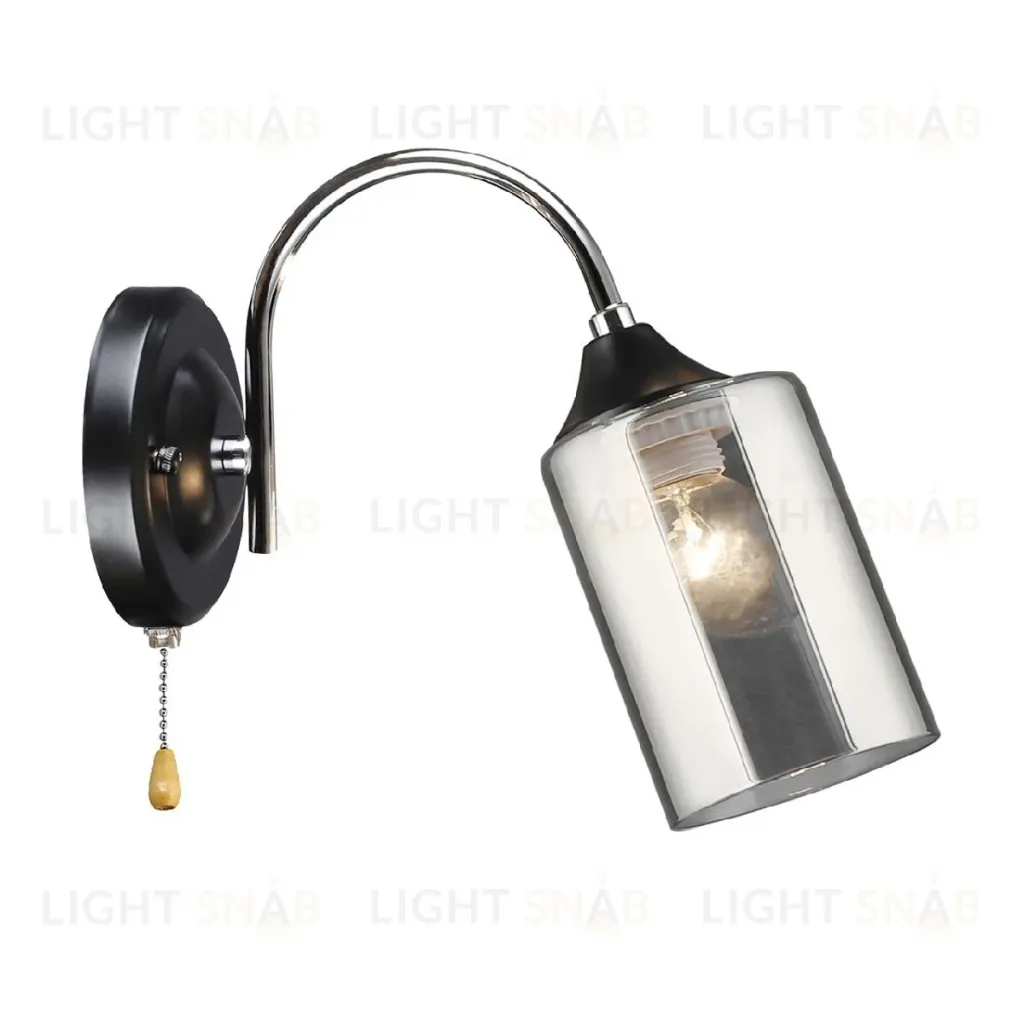 Бра IMEX MD.2195-1-W-BK+CH MD.2195-1-W-BK+CH