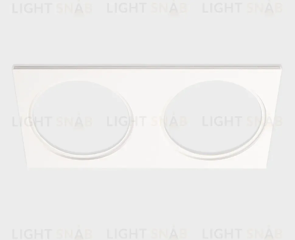 Двойная рамка Italline IT08-8034 white IT08-8034 white