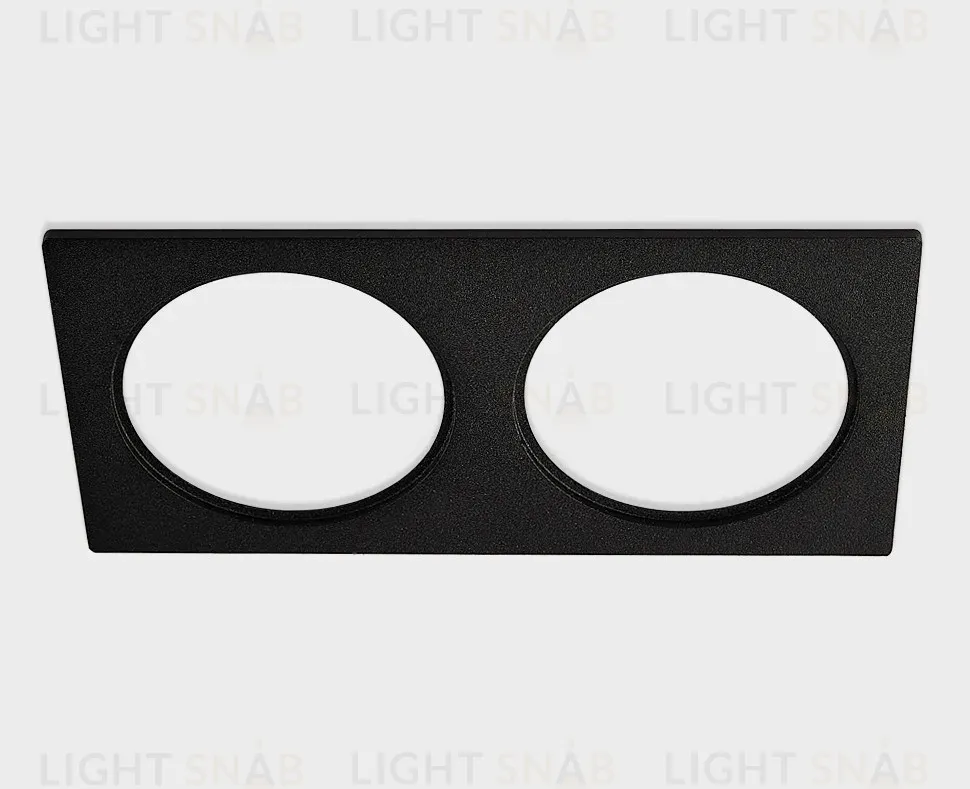 Двойная рамка Italline IT08-8034 black IT08-8034 black