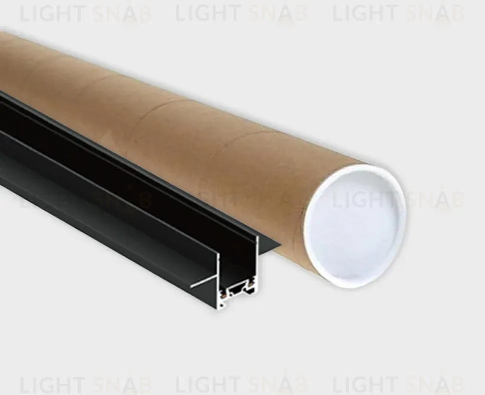 Шинопровод встраиваемый магнитный в тубусе Italline Kreator IT09-9021 black tube IT09-9021 black tube