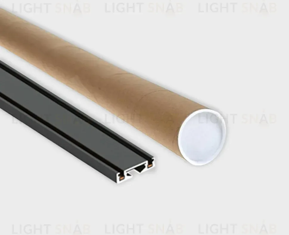 Шинопровод накладной магнитный в тубусе Italline Kreator IT09-9020 black tube IT09-9020 black tube