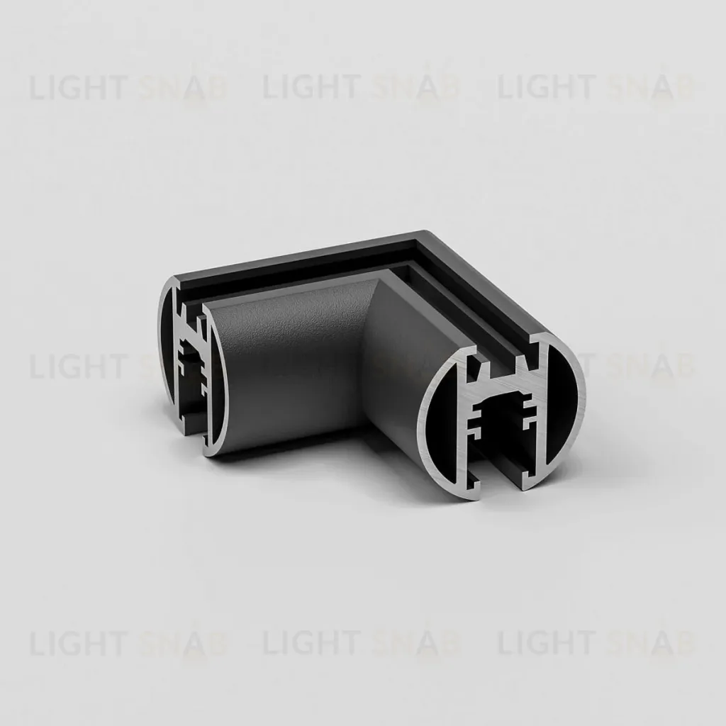 Коннектор угловой Elektrostandard Mini Magnetic 85215/00 4690389206757 a067578 4690389206757