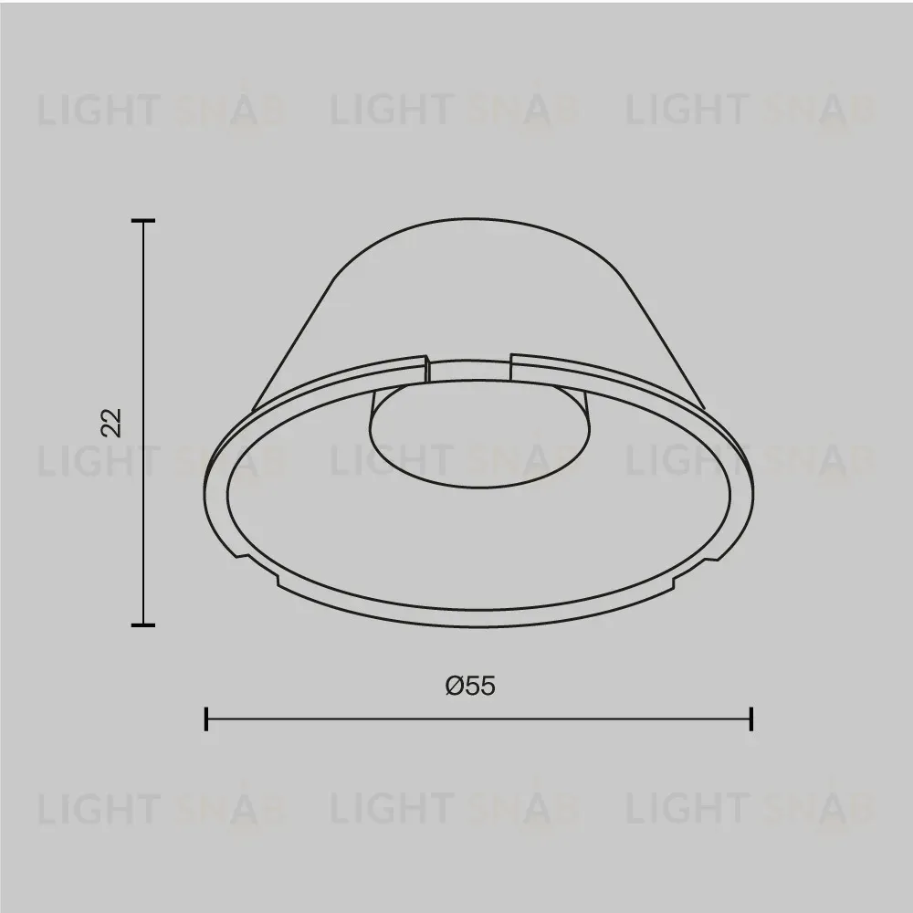 Линза Maytoni Focus Led LensD60-15 LensD60-15