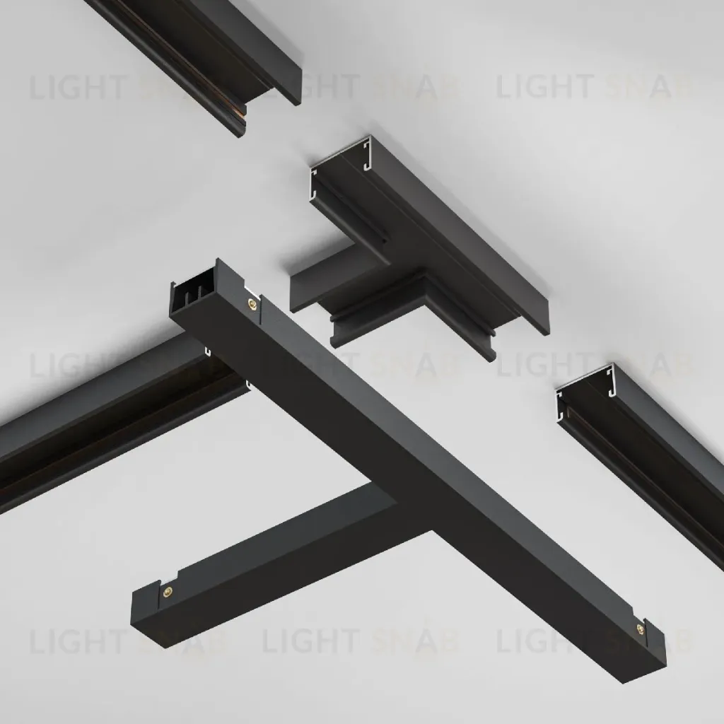 Коннектор Т-образный накладной Maytoni Basity TRA172CT-11B TRA172CT-11B