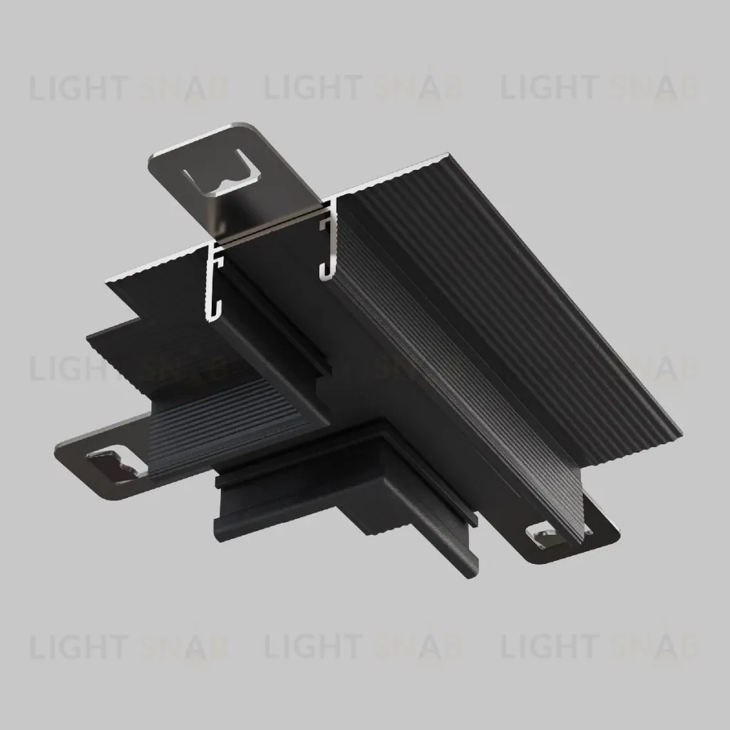 Т-образный коннектор встраиваемый Maytoni Basity TRA172CT-12B TRA172CT-12B