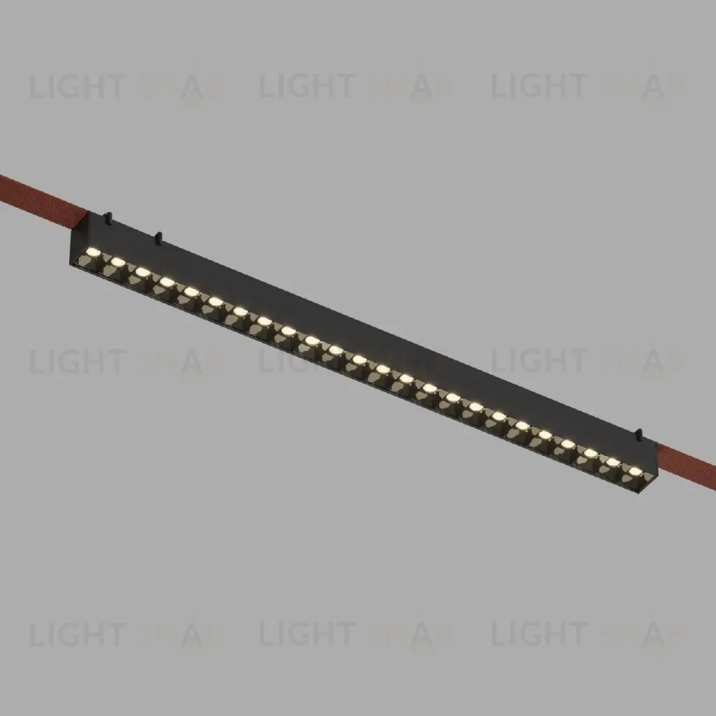 Трековый однофазный светильник Denkirs Belty Grill DK5573-BK DK5573-BK