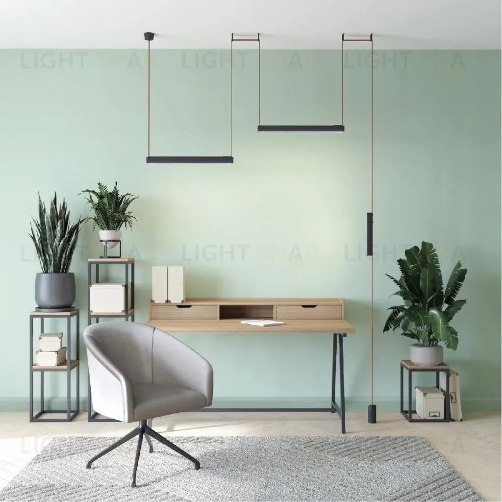 Трековый однофазный светильник Denkirs Belty Linear DK5577-BK DK5577-BK