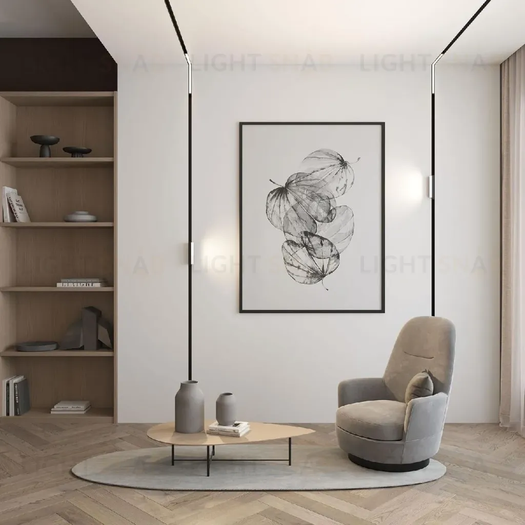 Трековый однофазный светильник Denkirs Smart Linear DK8015-BK DK8015-BK