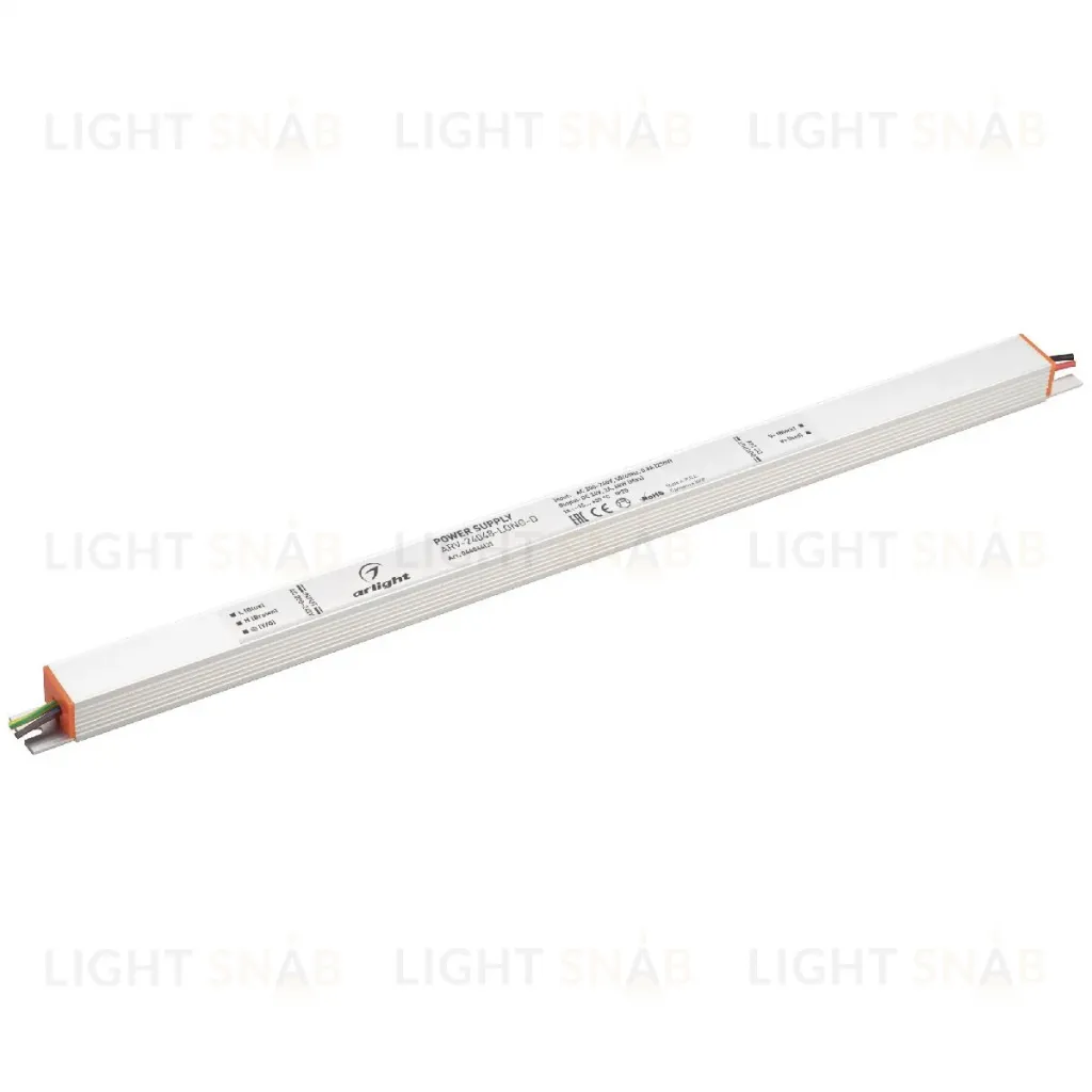 Блок питания Arlight ARV-24048-LONG-D (24V, 2A, 48W) 046044(2) 046044(2)