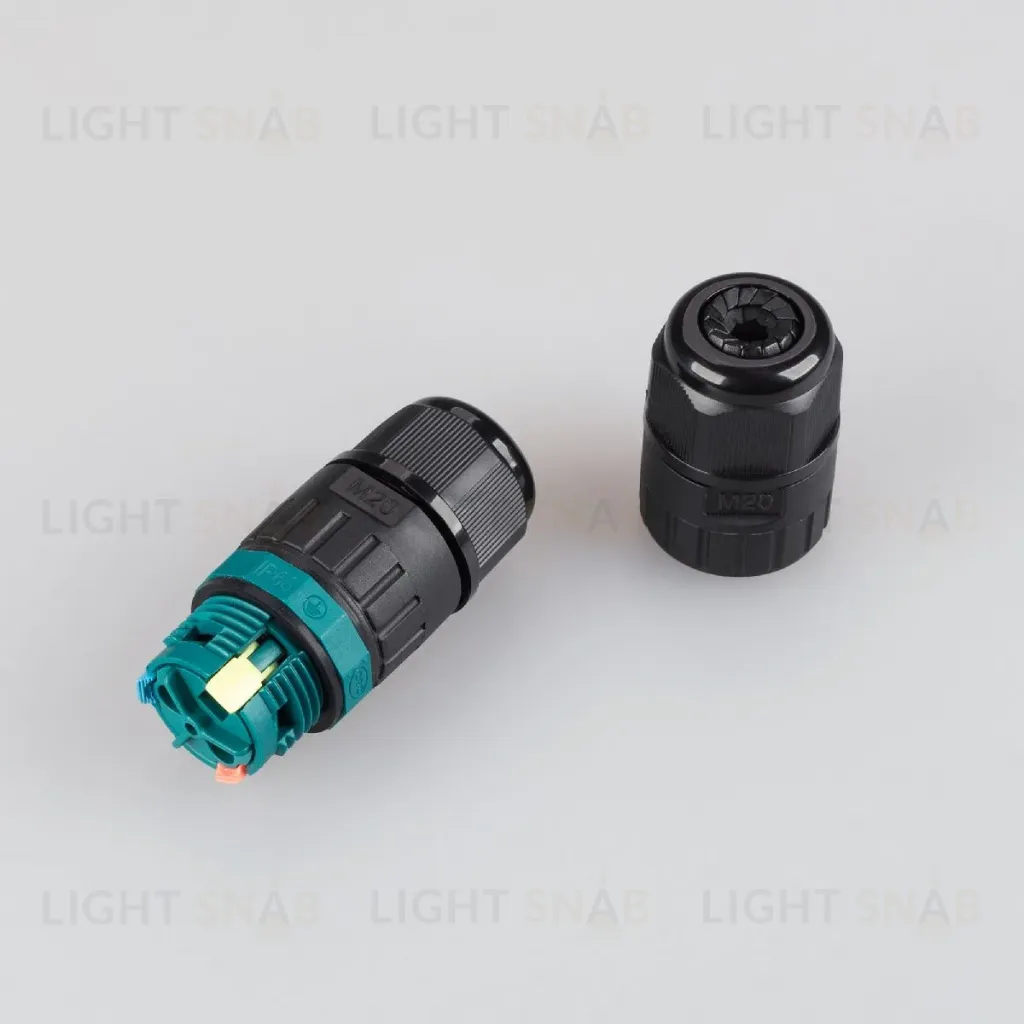 Коннектор Arlight ARL-CWP-3pin-16A (5-9mm) (Arlight, IP68) 046177 046177