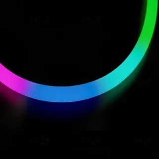 Светодиодная герметичная лента Arlight SPI-MOONLIGHT-TOP-G180-D40mm 12V RGB 360deg (21.6 W/m, IP65, 5m, wire x1) 048828 048828