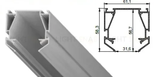 Профиль Стандарт S-25 для трековой системы EKS Colibri 0У-00002967 0У-00002967
