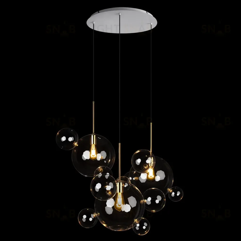 Подвесная люстра Loft IT Bolle 2034-D3 2034-D3