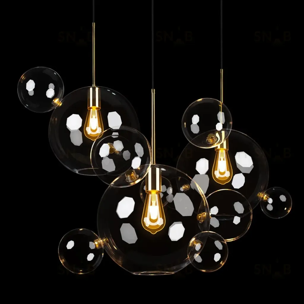 Подвесная люстра Loft IT Bolle 2034-D3 2034-D3