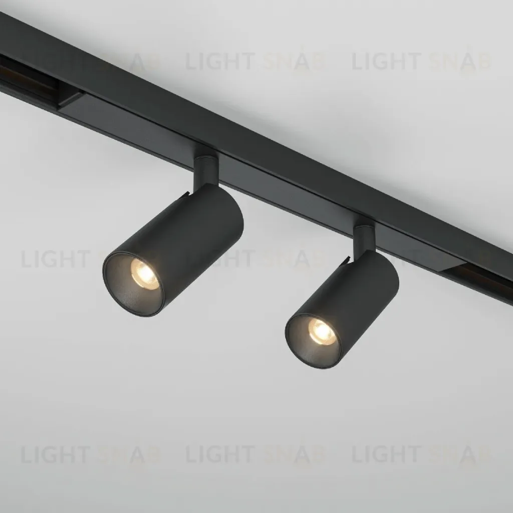 Трековый магнитный светильник Maytoni Focus Duo TR176-1-2X3WTW-M-B TR176-1-2X3WTW-M-B