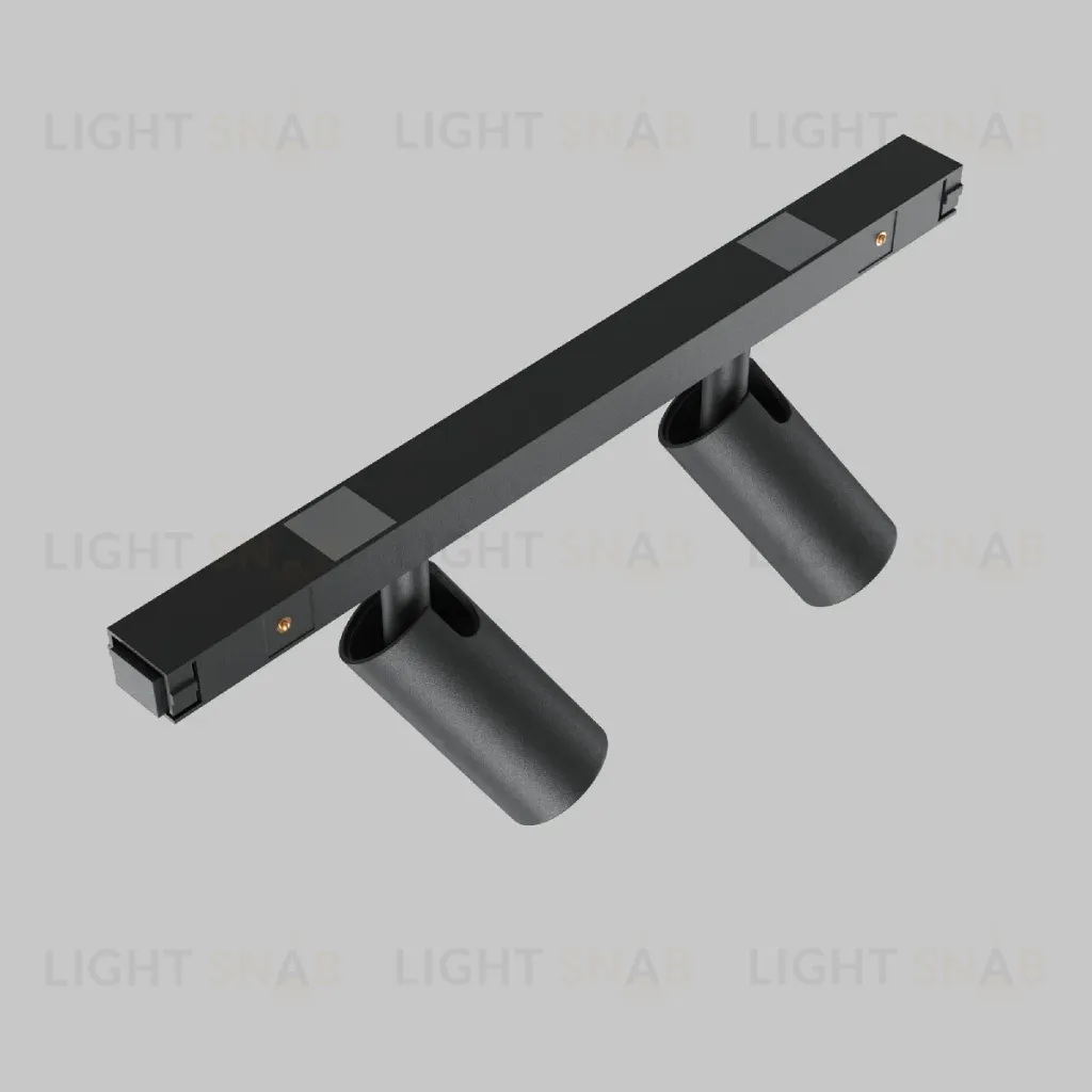 Трековый магнитный светильник Maytoni Focus Duo TR176-1-2X3WTW-M-B TR176-1-2X3WTW-M-B