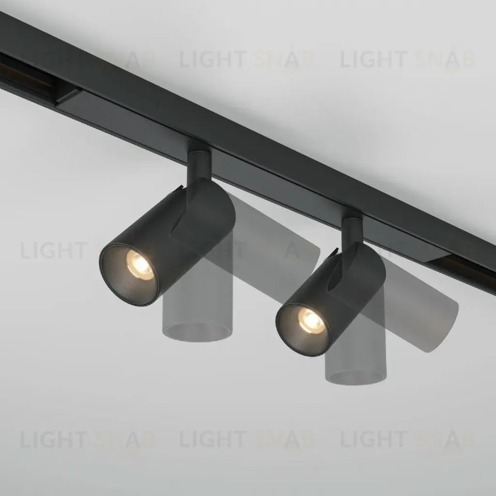 Трековый магнитный светильник Maytoni Focus Duo TR176-1-2X3WTW-M-B TR176-1-2X3WTW-M-B