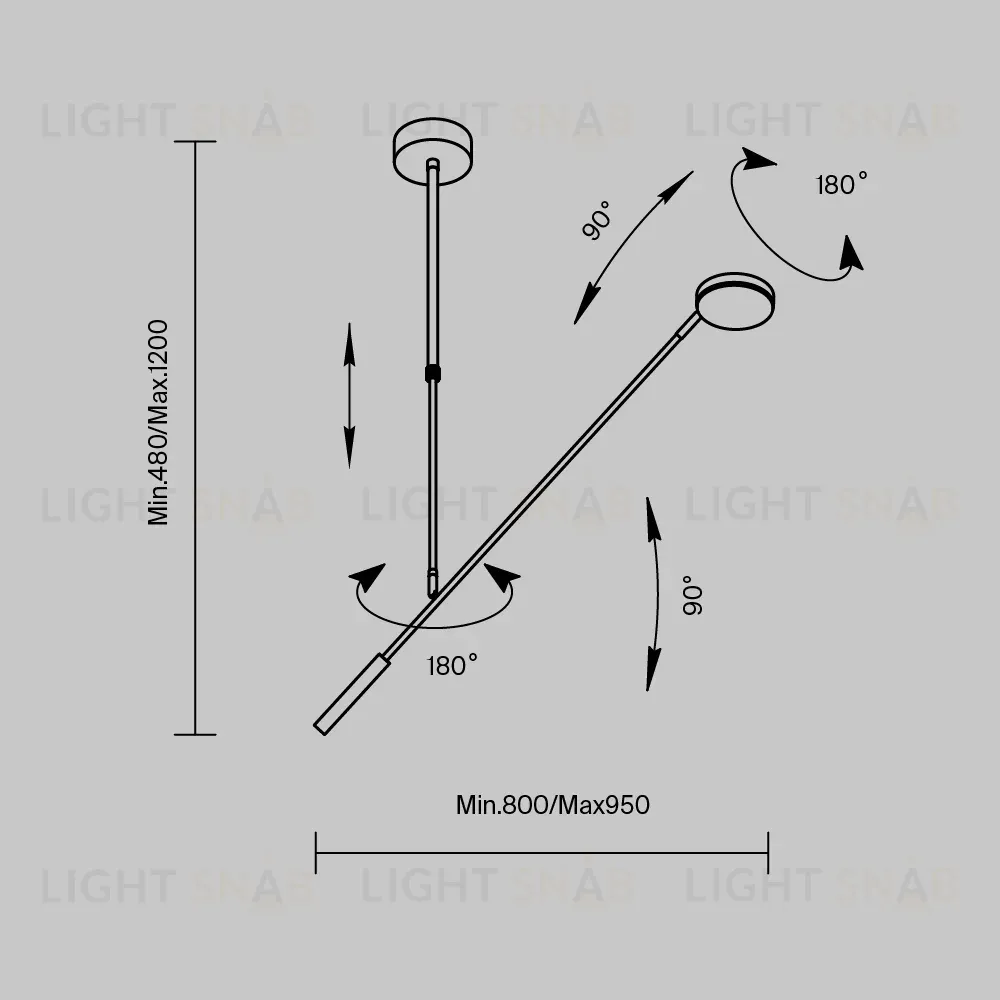 Потолочный светильник Maytoni Fad MOD070CL-L8W3K MOD070CL-L8W3K