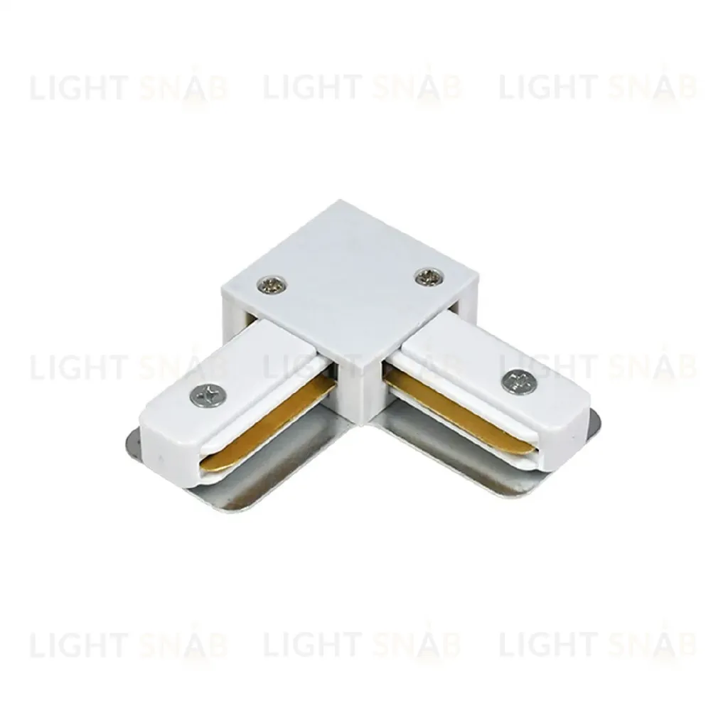 Коннектор L-образный Escada Prima TRA-01-01-001-L White ESTR20008 ESTR20008