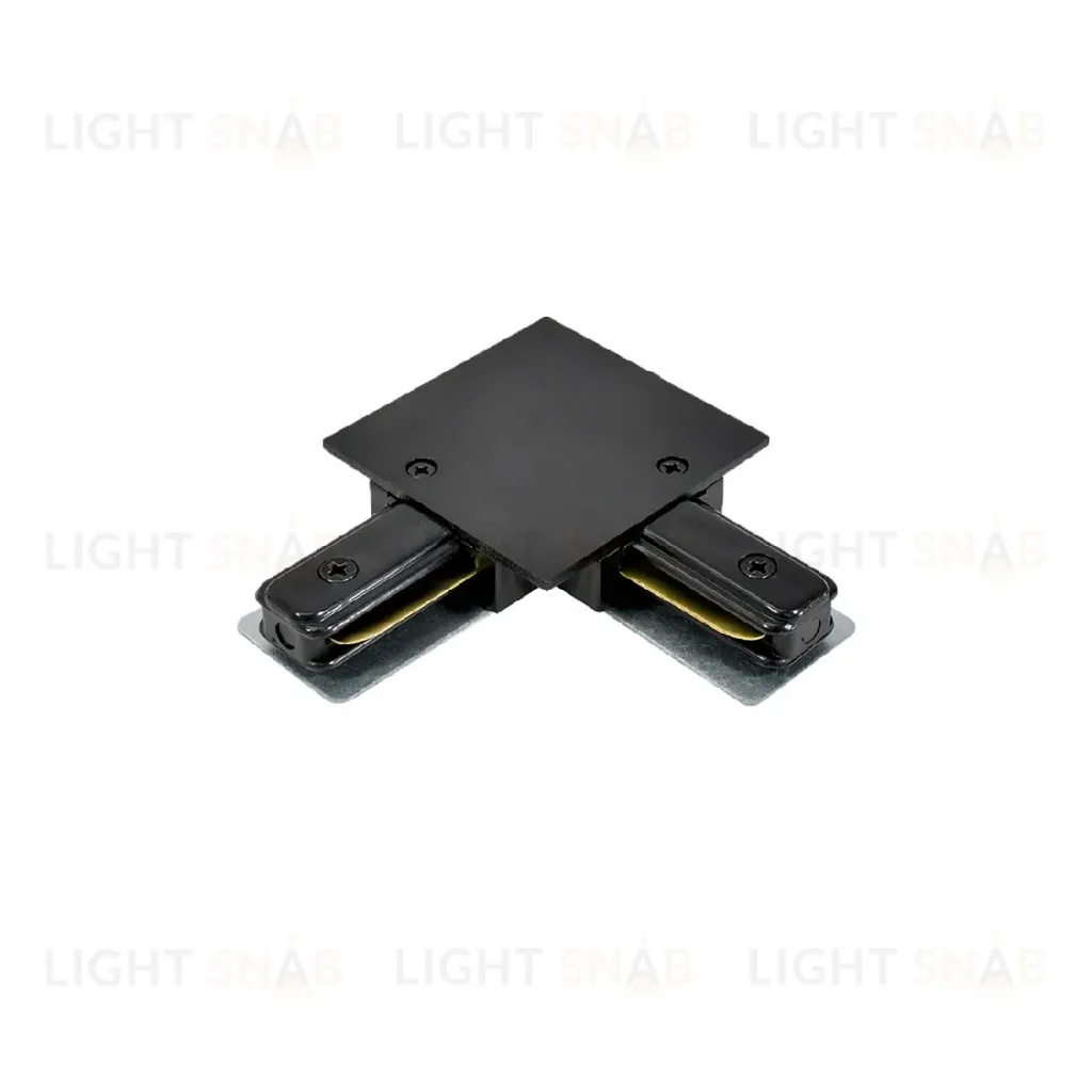 Коннектор L-образный Escada Prima TRA-02-01-001-L Black ESTR20021 ESTR20021