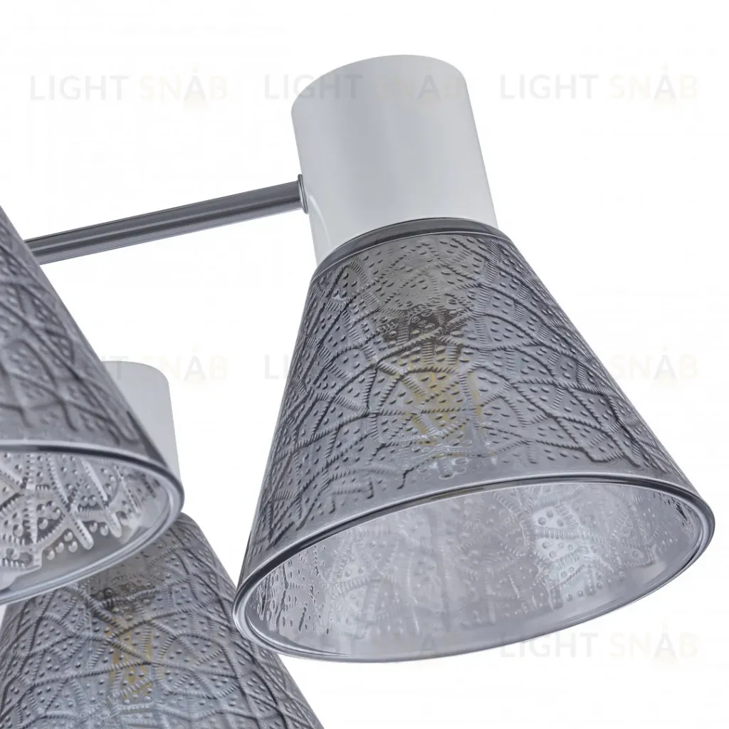 Люстра на штанге Arte Milano Napoli 322408/5 CR+WH 322408/5 CR+WH