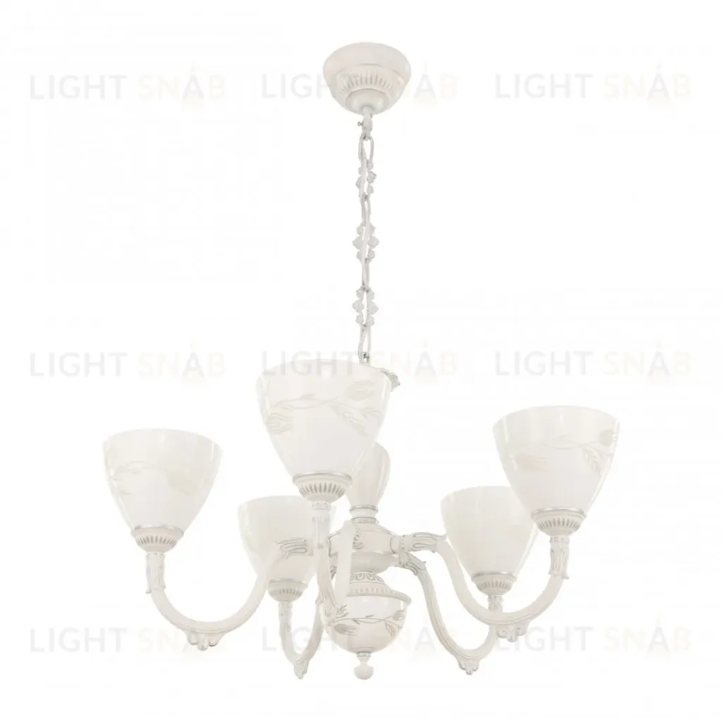 Подвесная люстра Arte Milano 347837/5 WT+SL 347837/5 WT+SL