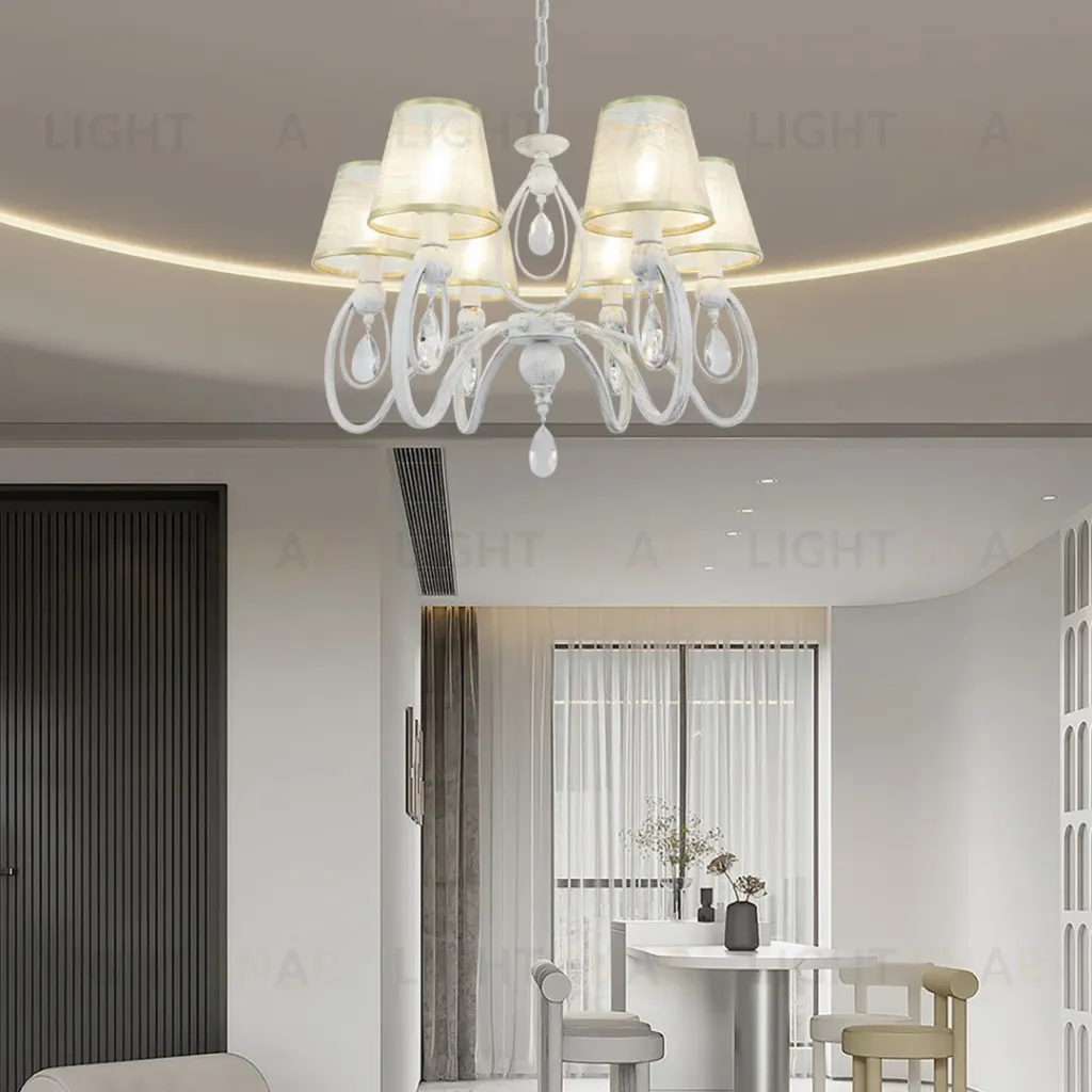 Подвесная люстра Arte Milano 347203/6 WT+G 347203/6 WT+G