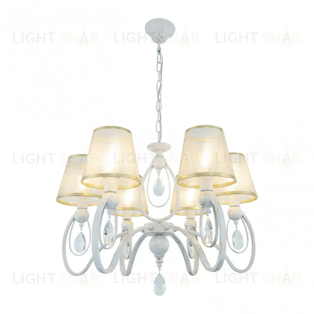Подвесная люстра Arte Milano 347203/6 WT+G 347203/6 WT+G