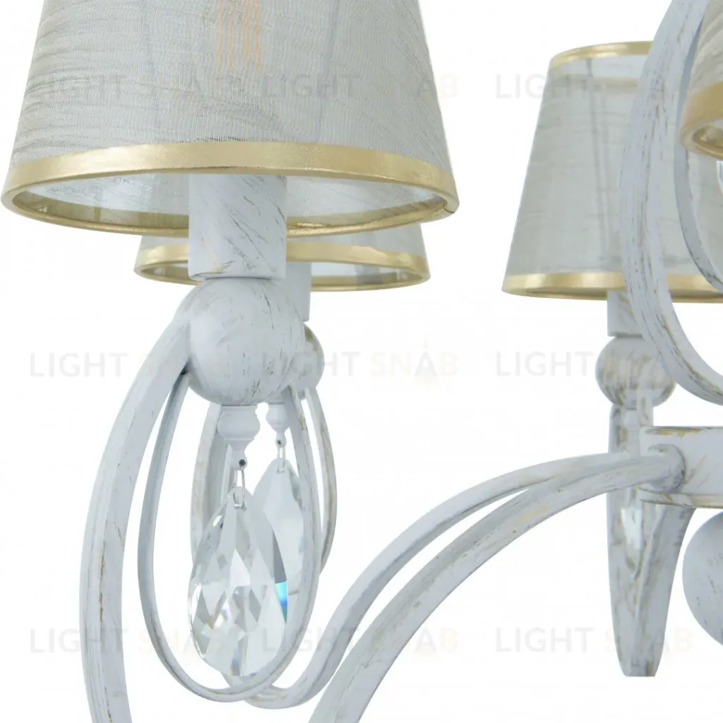 Подвесная люстра Arte Milano 347203/6 WT+G 347203/6 WT+G
