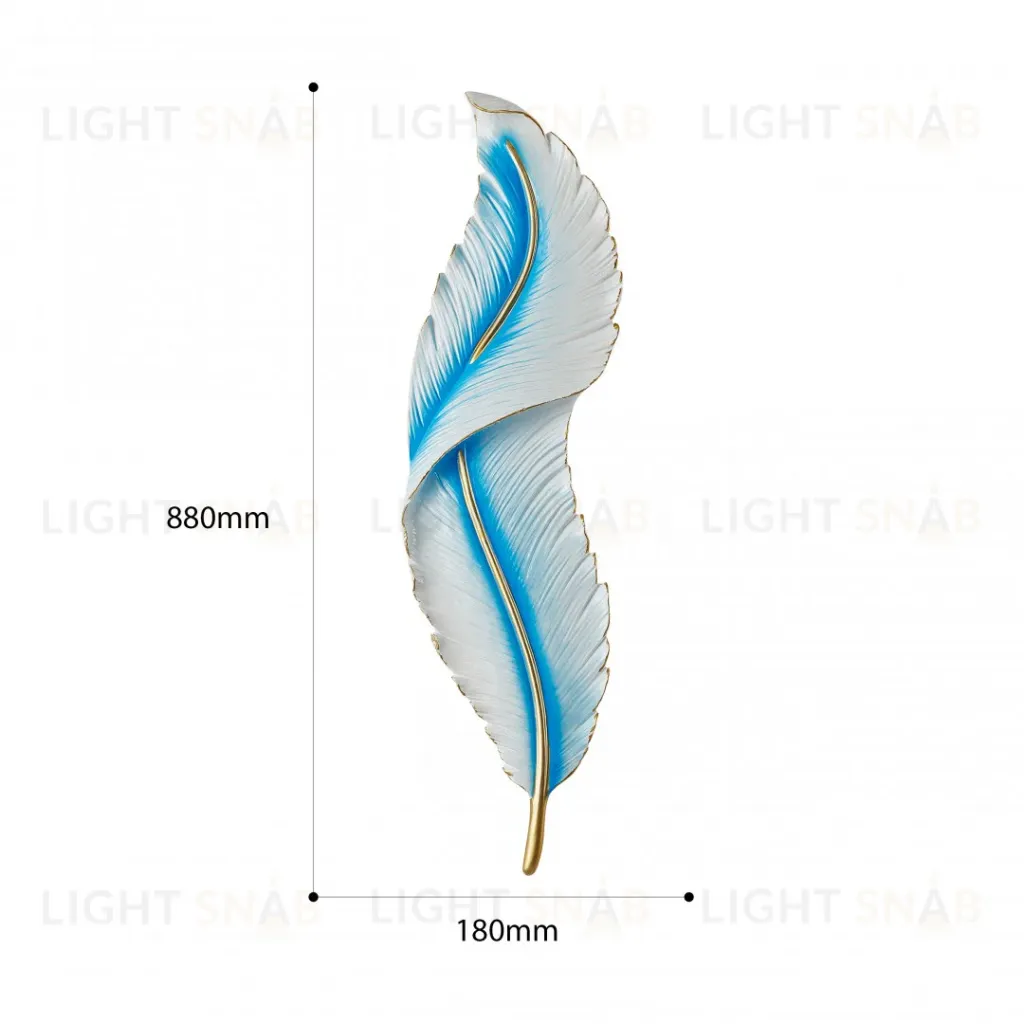 Настенный светильник Arte Milano 269101/D180/H880/27W/3K Bl 269101/D180/H880/27W/3K Bl
