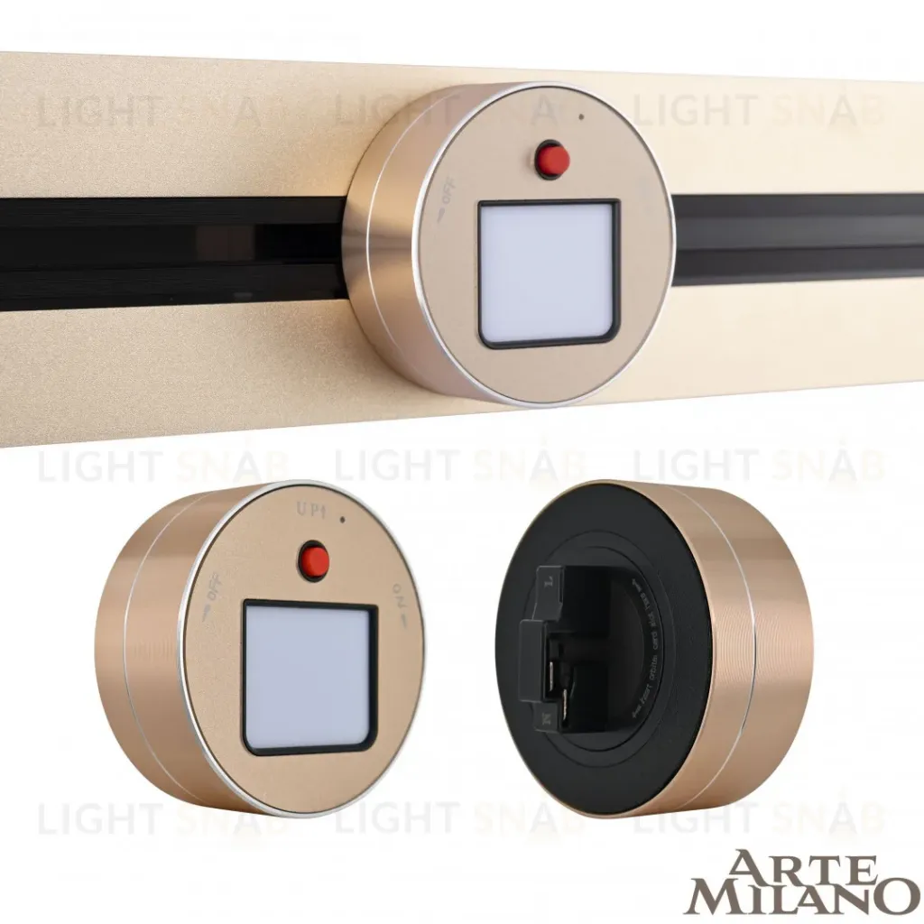 Трековая подсветка Arte Milano Am-track-sockets 380011TL/Light Gold 380011TL/Light Gold