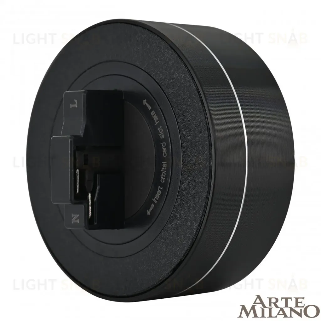 Трековая подсветка Arte Milano Am-track-sockets 380011TL/Light Black 380011TL/Light Black