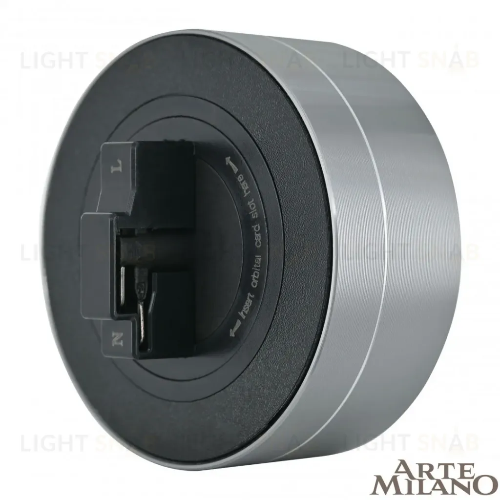Трековая подсветка Arte Milano Am-track-sockets 380011TLS/LWS Grey 380011TLS/LWS Grey