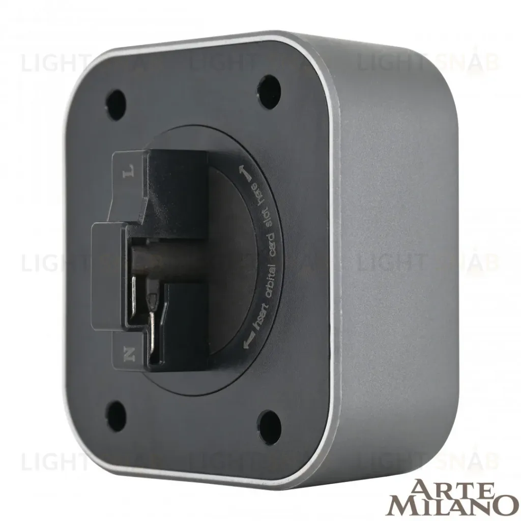 Трековая подсветка Arte Milano Am-track-sockets 380022TL/Light Grey 380022TL/Light Grey