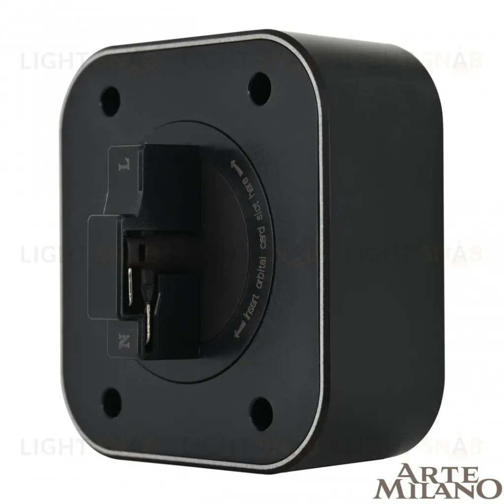 Трековая подсветка Arte Milano Am-track-sockets 380022TL/Light Black 380022TL/Light Black