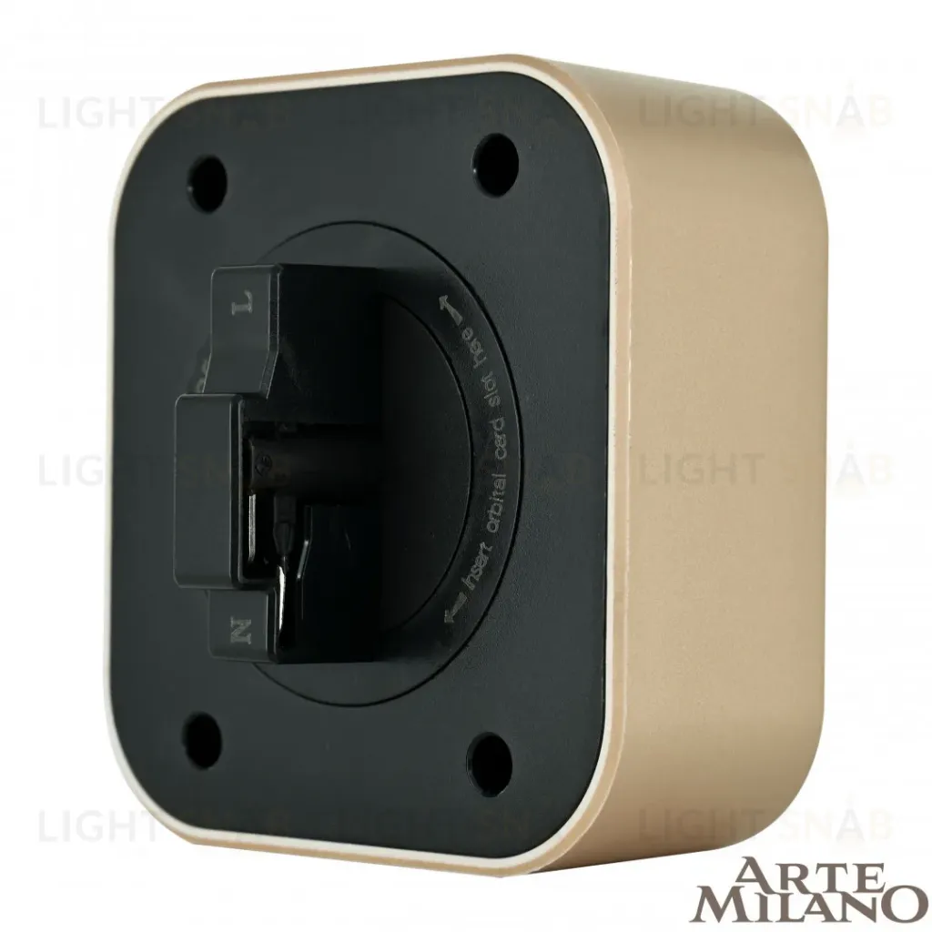 Трековая подсветка Arte Milano Am-track-sockets 380022TLS/LWS Gold 380022TLS/LWS Gold