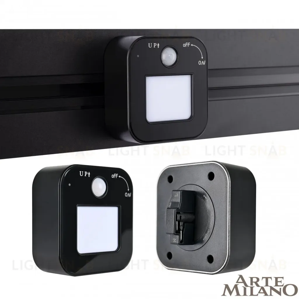 Трековая подсветка Arte Milano Am-track-sockets 380022TLS/LWS Black 380022TLS/LWS Black