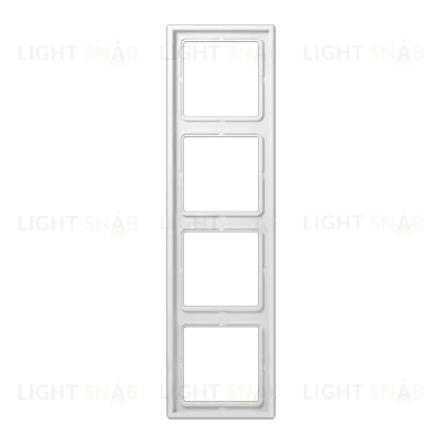 Рамка четырехместная Jung LS984WW LS984WW