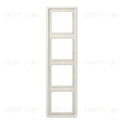 Рамка четырехместная Jung LS984W LS984W