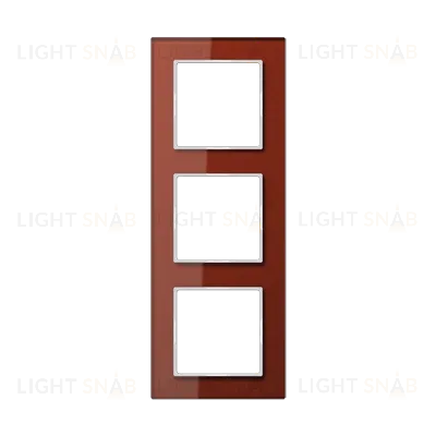 Рамка трехместная Jung AC583GLRT AC583GLRT