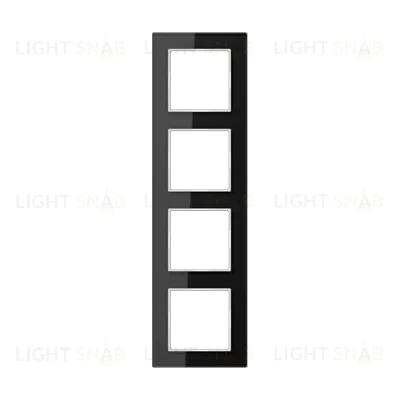 Рамка четырехместная Jung AC584GLSW AC584GLSW
