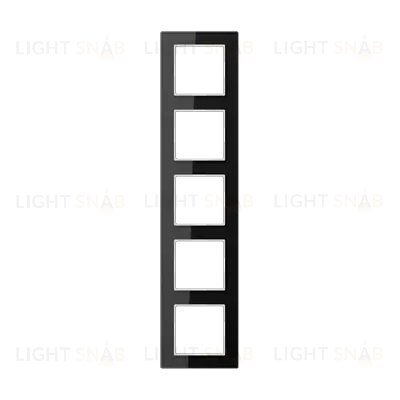 Рамка пятиместная Jung AC585GLSW AC585GLSW