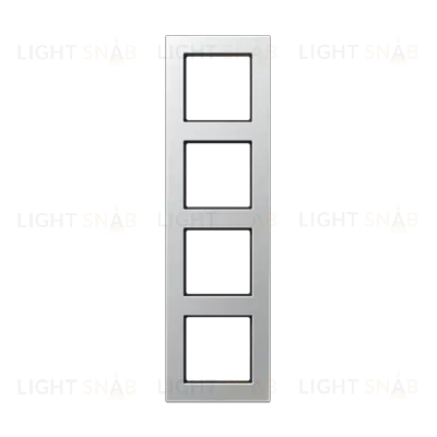 Рамка четырехместная Jung A5584BFAL A5584BFAL